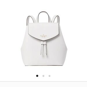 Kate Spade Classic White Backpack